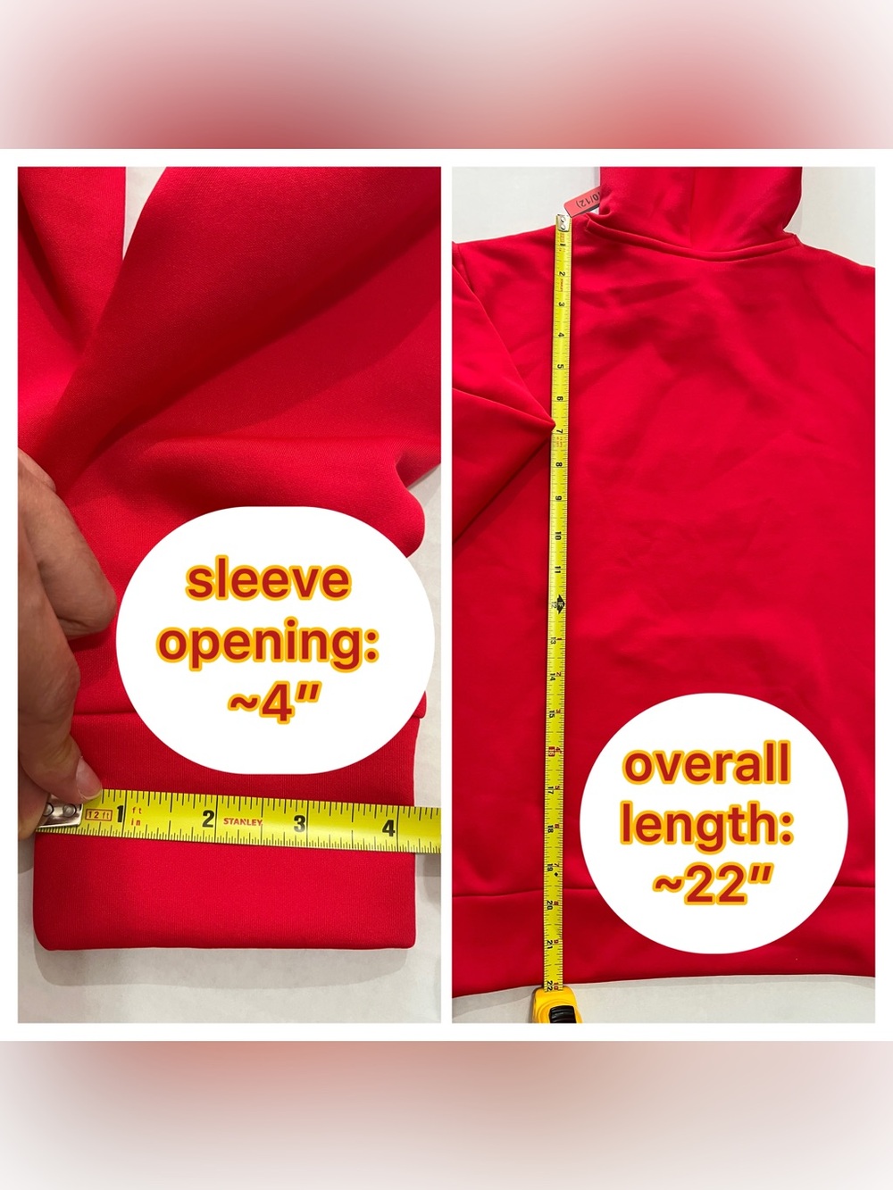 Adidas youth medium 10/12 red pullover hoodie sweatshirt new with tags - Picture 4 of 9